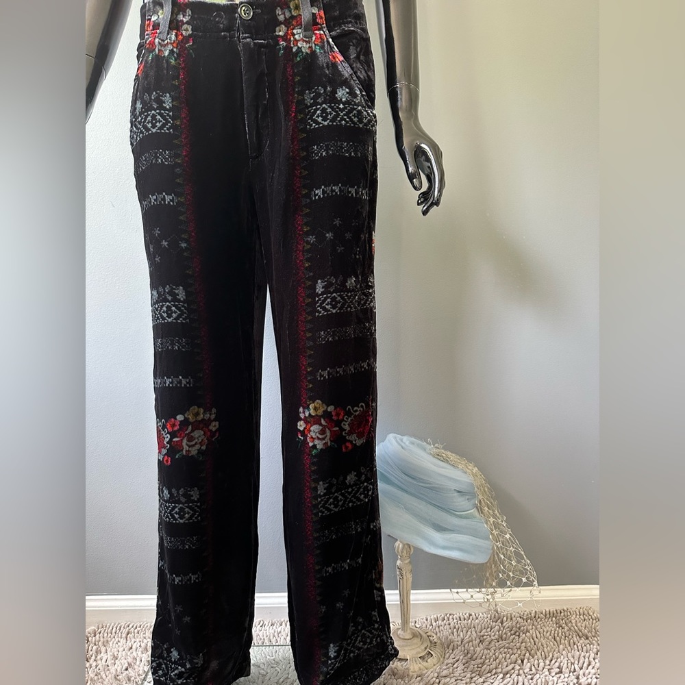 Johnny Was Floral Pants
